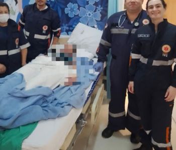 SAMU de Jaborá realiza parto de emergência dentro de ambulância