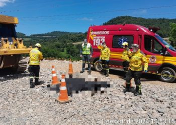 Homem morre atropelado por trator de esteira na região