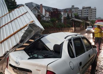 Temporal atinge municípios da região entre tarde e noite desta segunda-feira