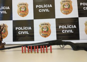 Homem é preso em flagrante por posse ilegal de arma 