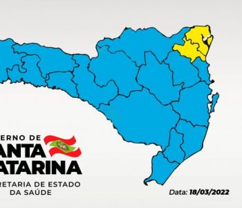 Coronavírus em SC: Matriz de Risco aponta 15 regiões em nível moderado e duas em alto