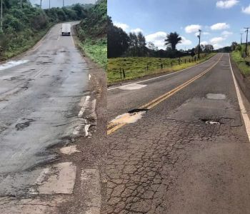   Meio Oeste tem a pior condição de asfalto das rodovias estaduais da região