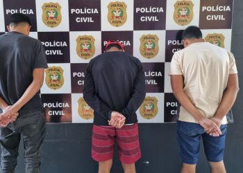 Polícia cumpre três mandados de prisão dos suspeitos de Homicídio