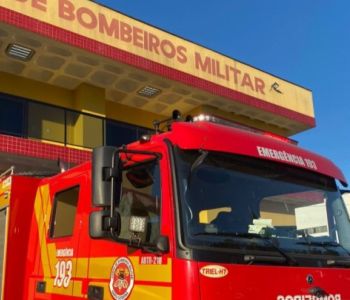 Bombeiros salvam bebê engasgada com leite materno no Oeste