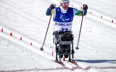 Brasileiros estreiam nos Jogos Paralímpicos de Inverno