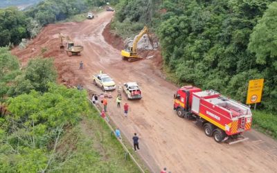 Chuva não dá trégua em Santa Catarina e mantém ao menos 4 rodovias com interdição total
