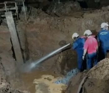 Corpo de homem que morreu soterrado em obra estava preso em concreto