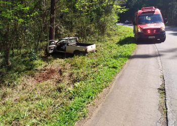 Acidente de trânsito no interior de Água Doce, deixa vítima fatal