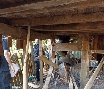 Corpo é encontrado enterrado nos fundos de residência em Herval d'Oeste nesta terça