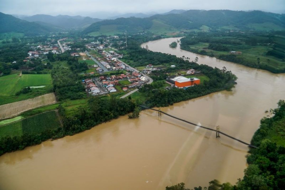 Sobe para 149 o número de municípios em situação de emergência em SC