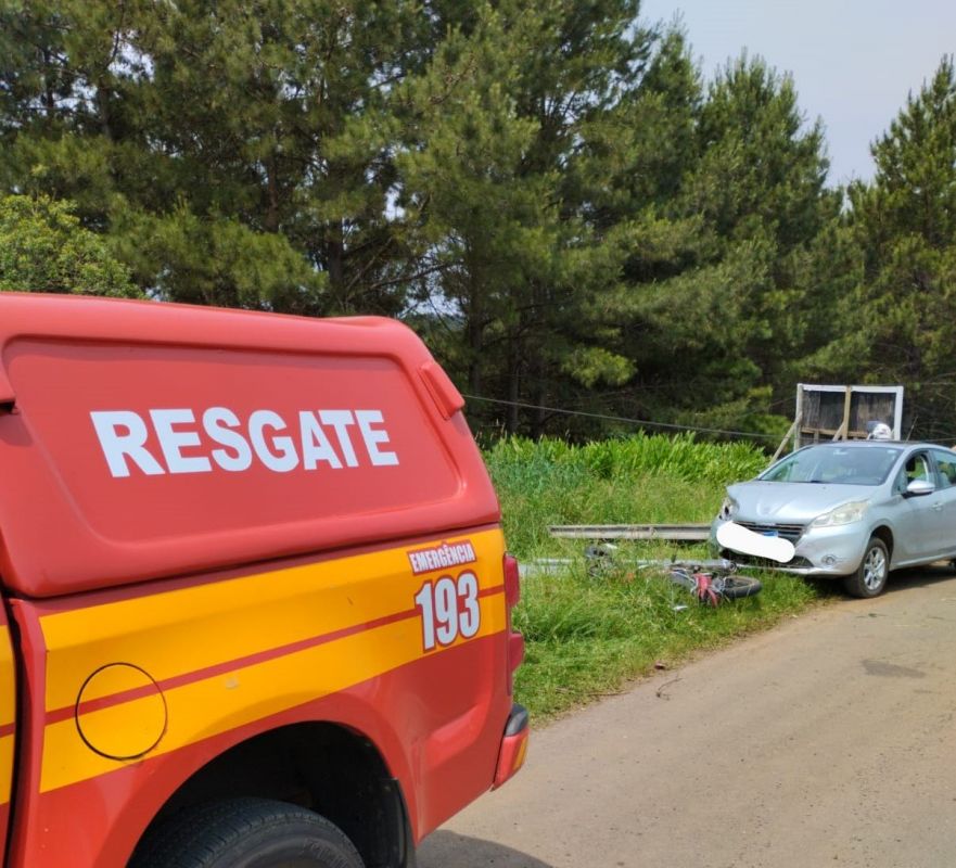 Motociclista morre no hospital após sofrer grave acidente de trânsito