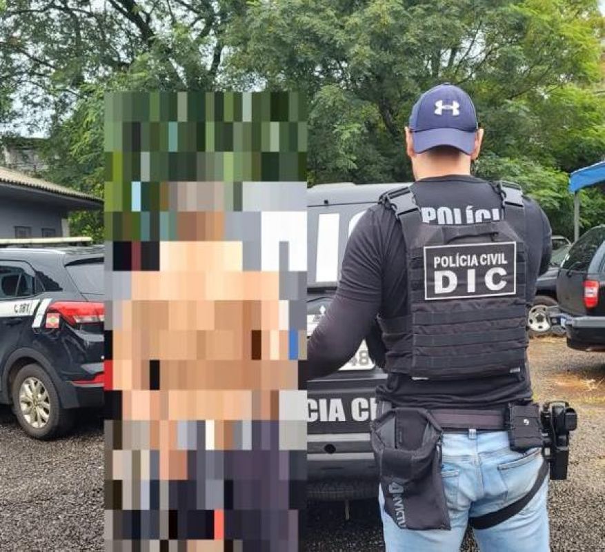 Preso suspeito de envolvimento na morte de idoso encontrado em Ponte Serrada