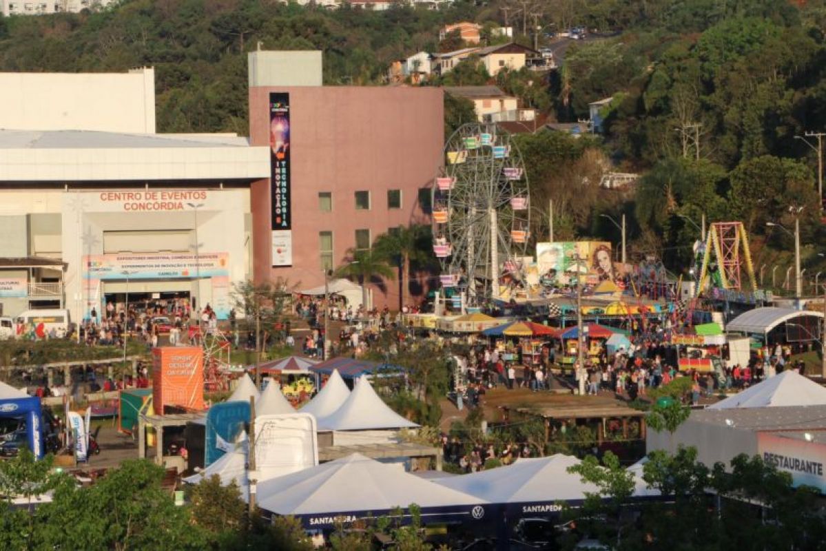 Expo Concórdia encerra com mais de meio milhão de visitantes em 10 dias