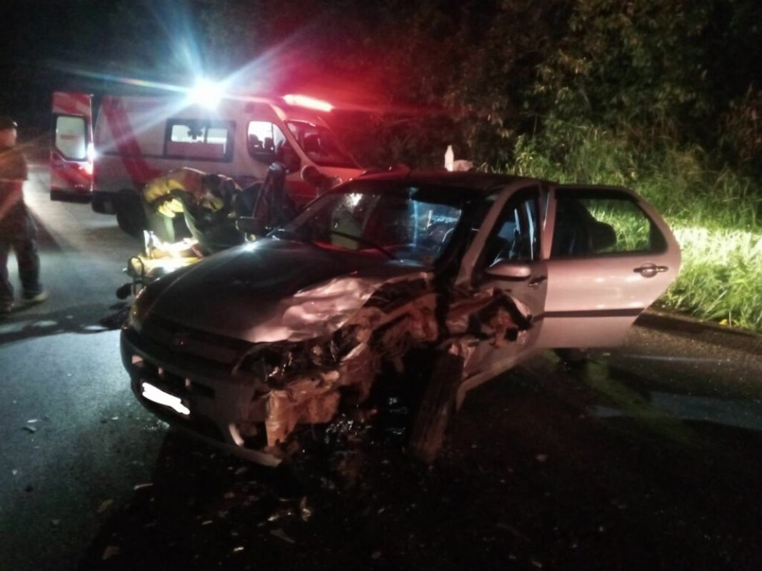 Grave acidente deixa feridos no Oeste de SC
