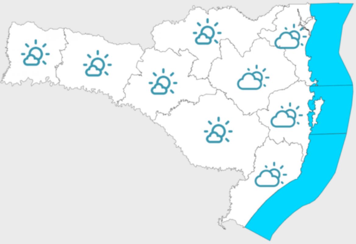 Confira a previsão do tempo para os próximos 05 dias