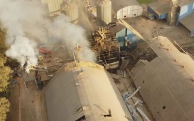 Explosão em silo de cooperativa agroindustrial deixa sete mortos e 12 feridos