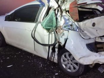 Idosa fica ferida em acidente de trânsito em Curitibanos